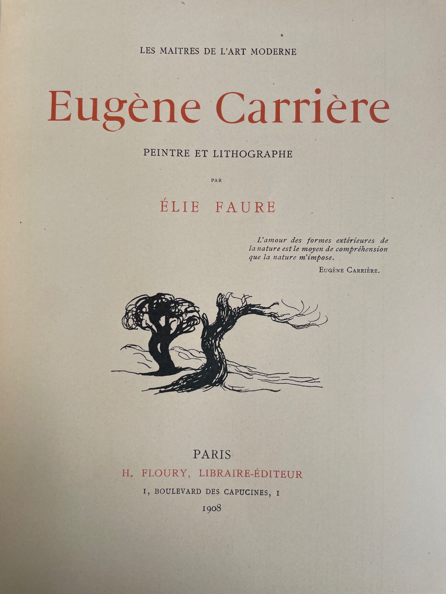 Eugène Carrière. Peintre et lithographe