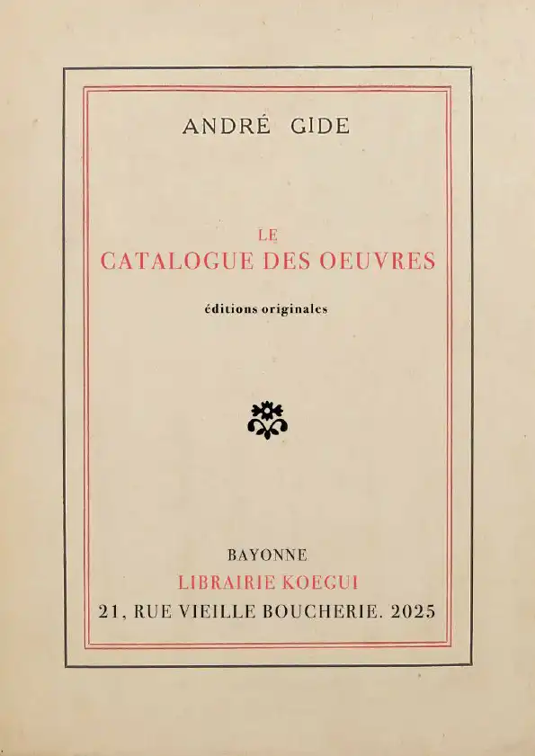 Catalogue Gide