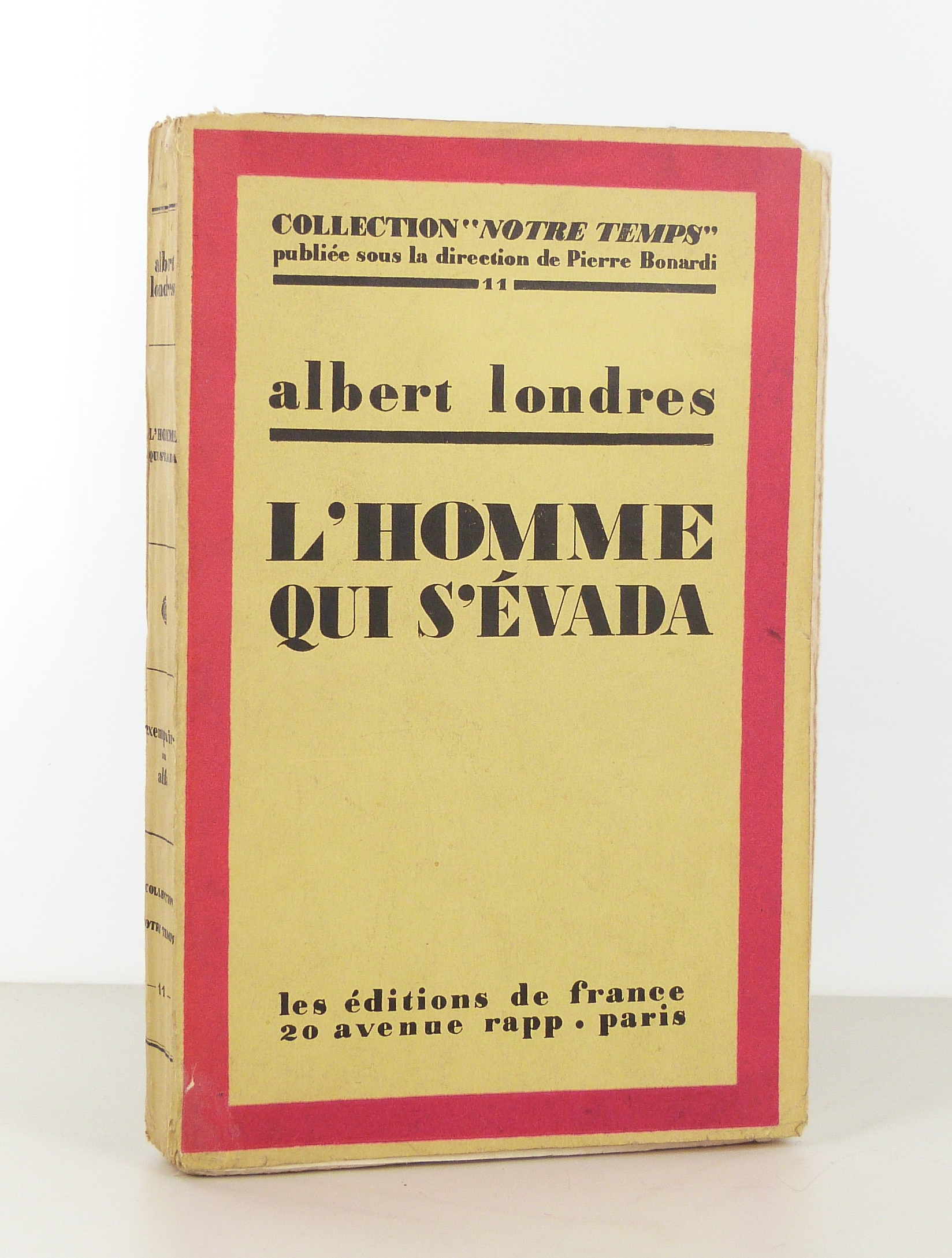 L'homme qui s'évada par Albert Londres