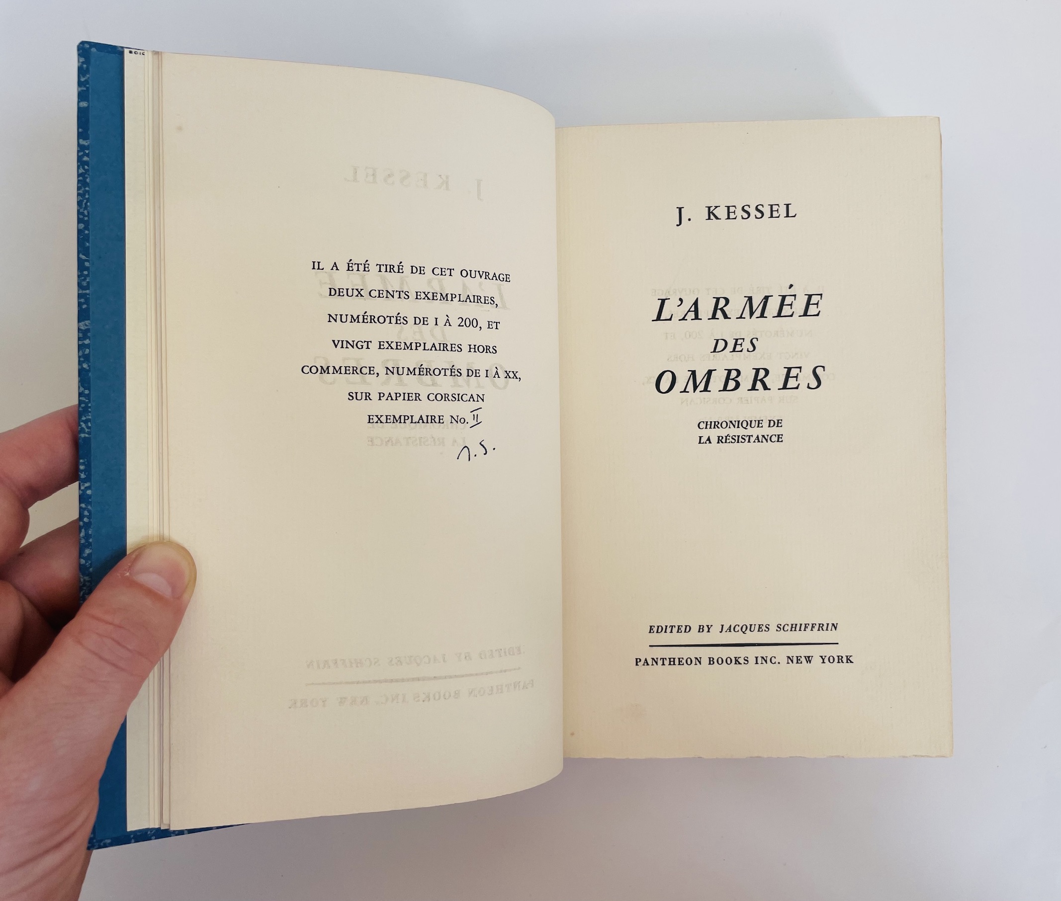 L'Armée des Ombres, Kessel