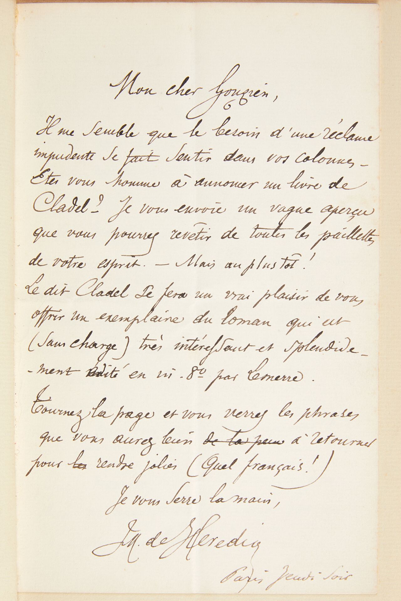 Les Trophées.