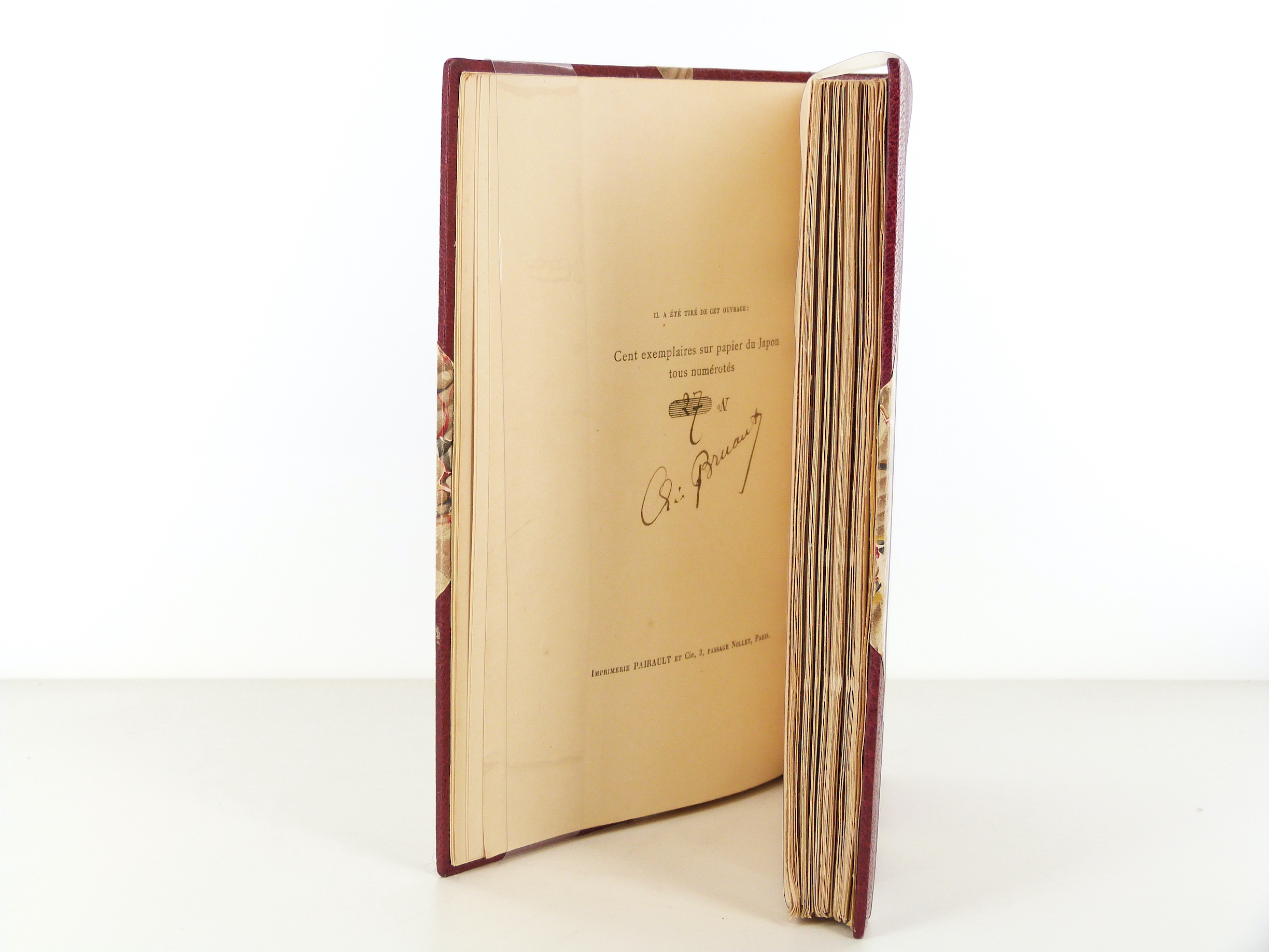 Justification de tirage Dans la rue Aristide Bruant