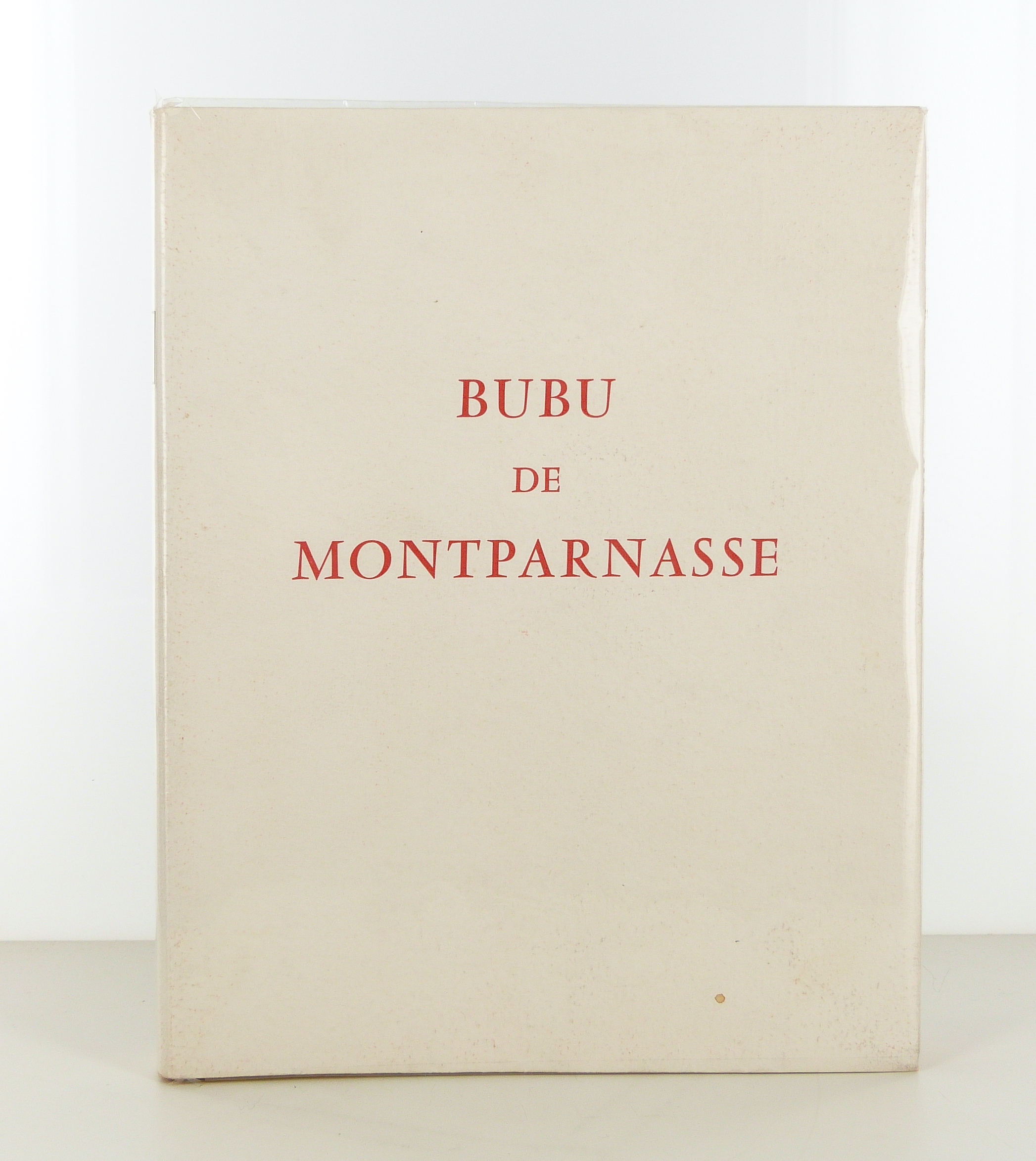 Bubu de Montparnasse