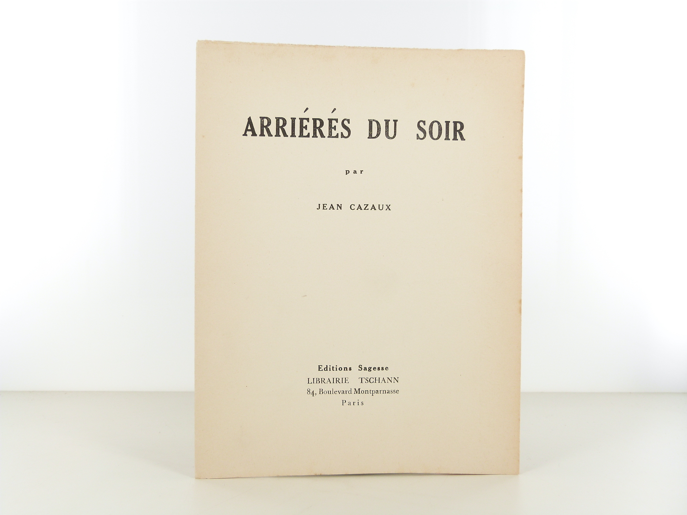 Arriérés du Soir de Jean Cazaux