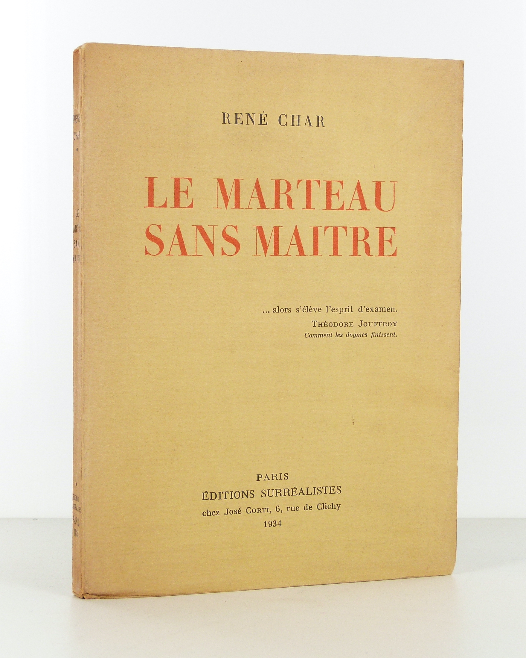 Le Marteau sans maître.