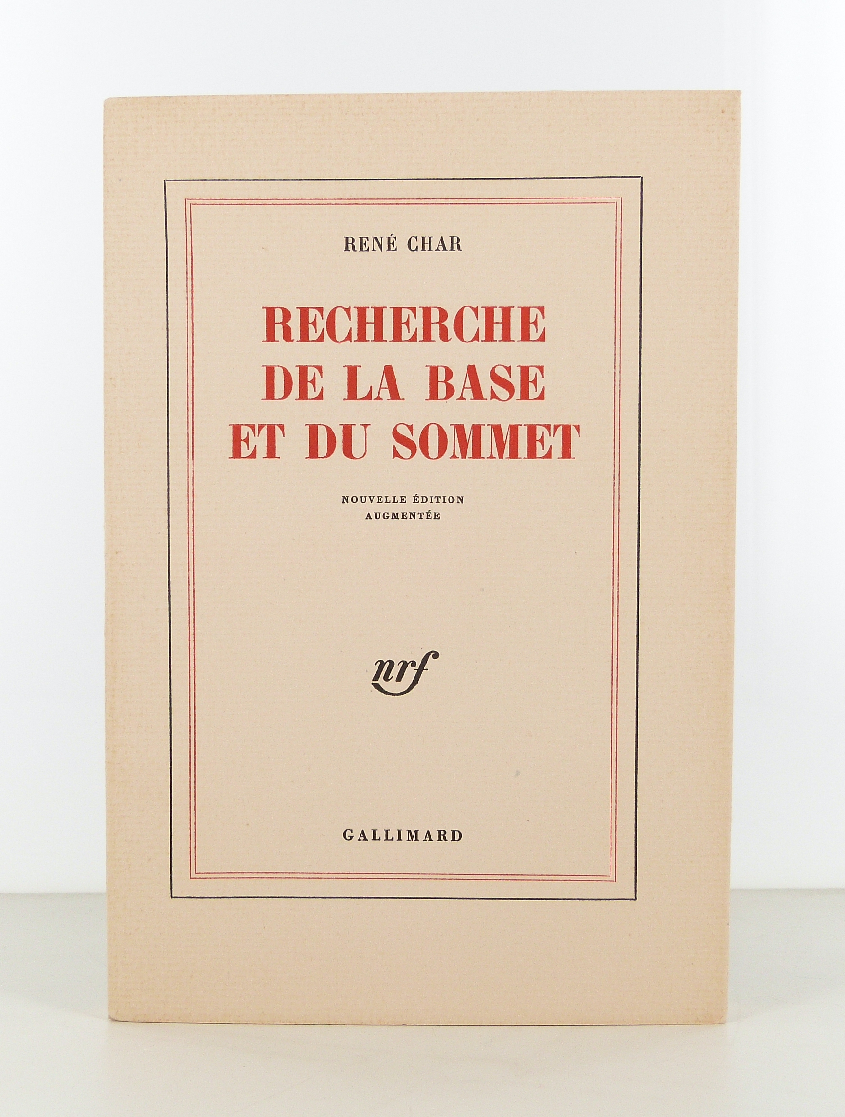 Recherche de la base et du sommet.