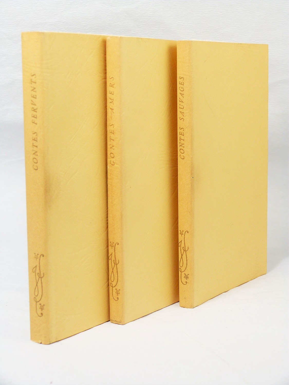 I-Contes sauvages II-Contes fervents III-Contes amers