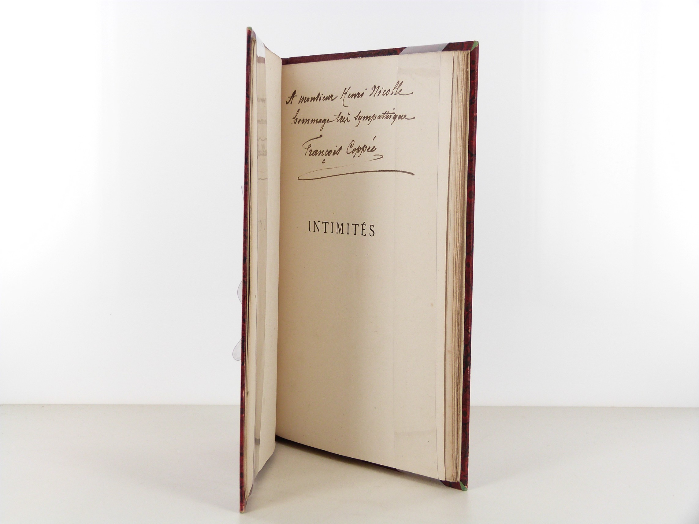 Envoi autographe de François Coppée