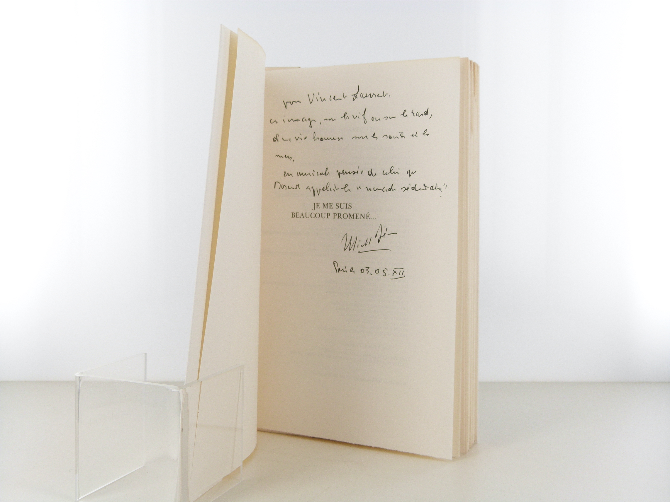 Je me suis beaucoup promené