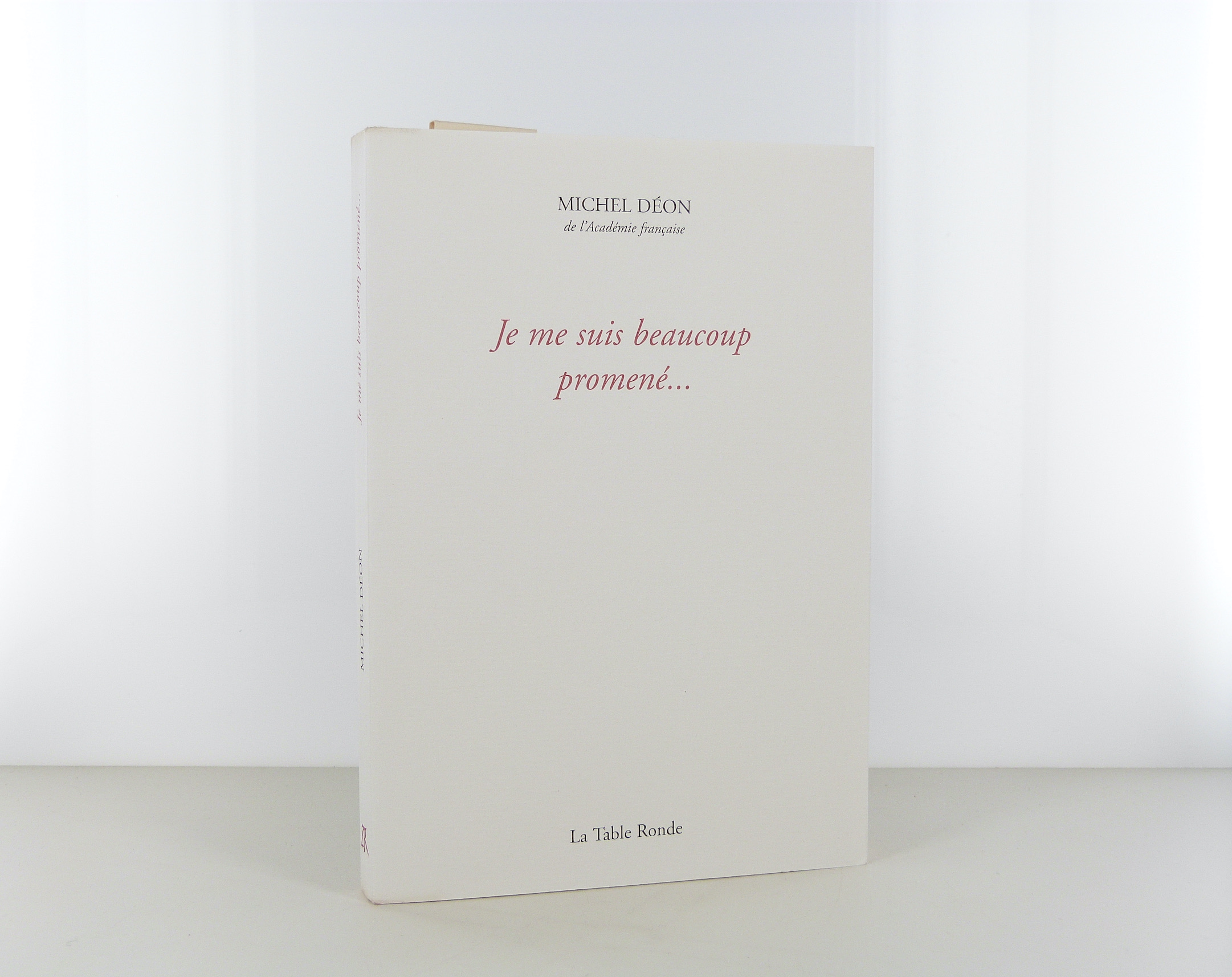 Je me suis beaucoup promené