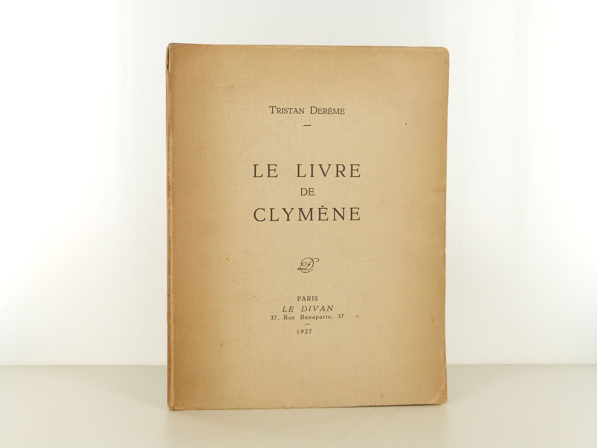 Le livre de Clymène - Edition originale