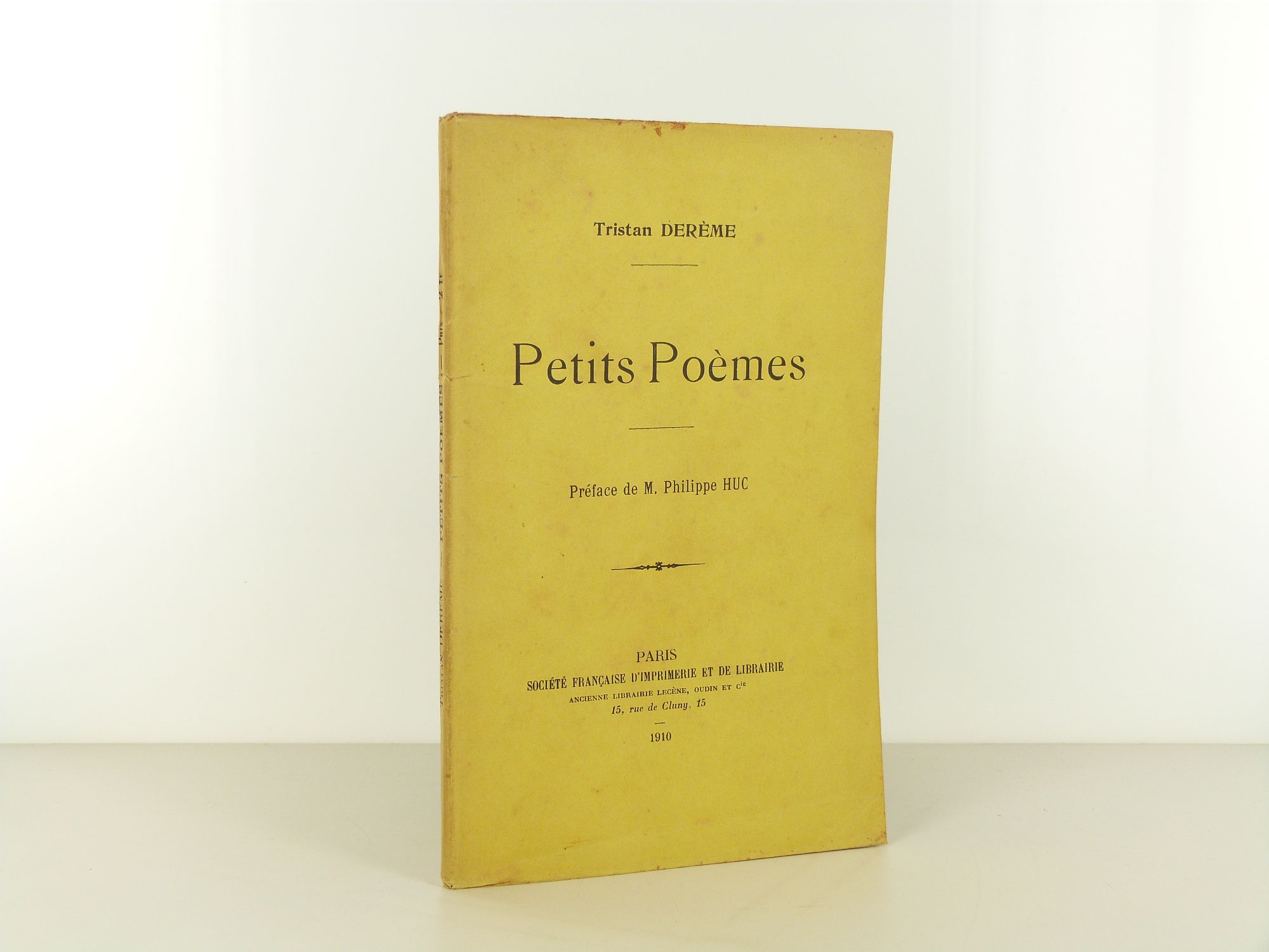 Édition originale de Petits Poèmes - 1910
