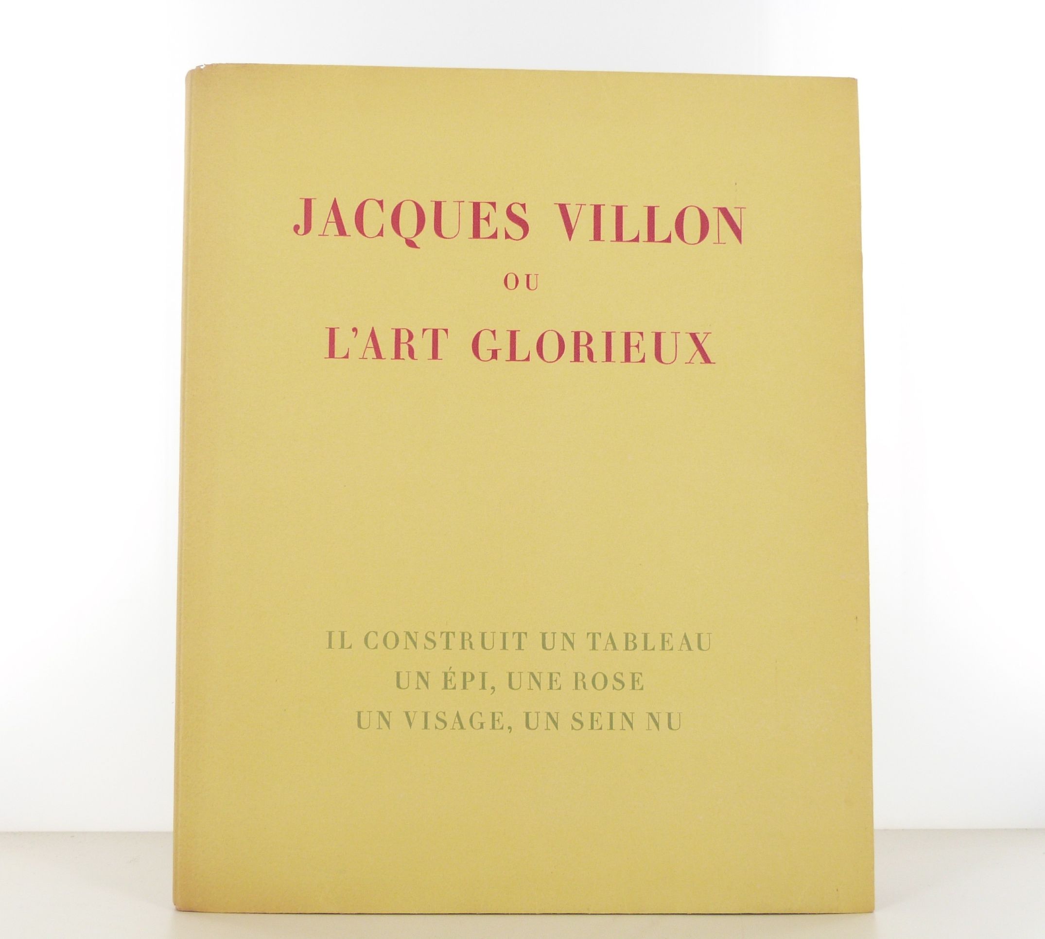 Jacques Villon ou l'art glorieux par Paul Éluard