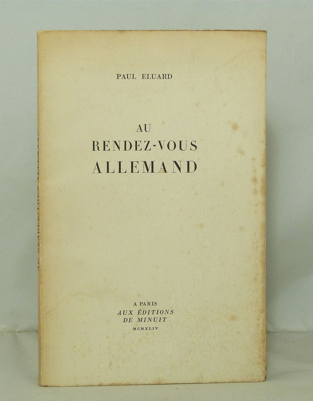 Au rendez-vous allemand