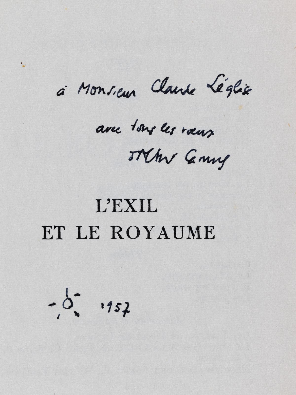 L'Exil et le Royaume 