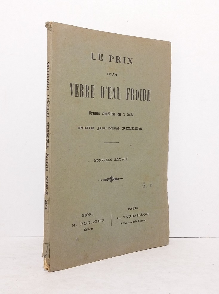Le prix d'un verre d'eau froide
