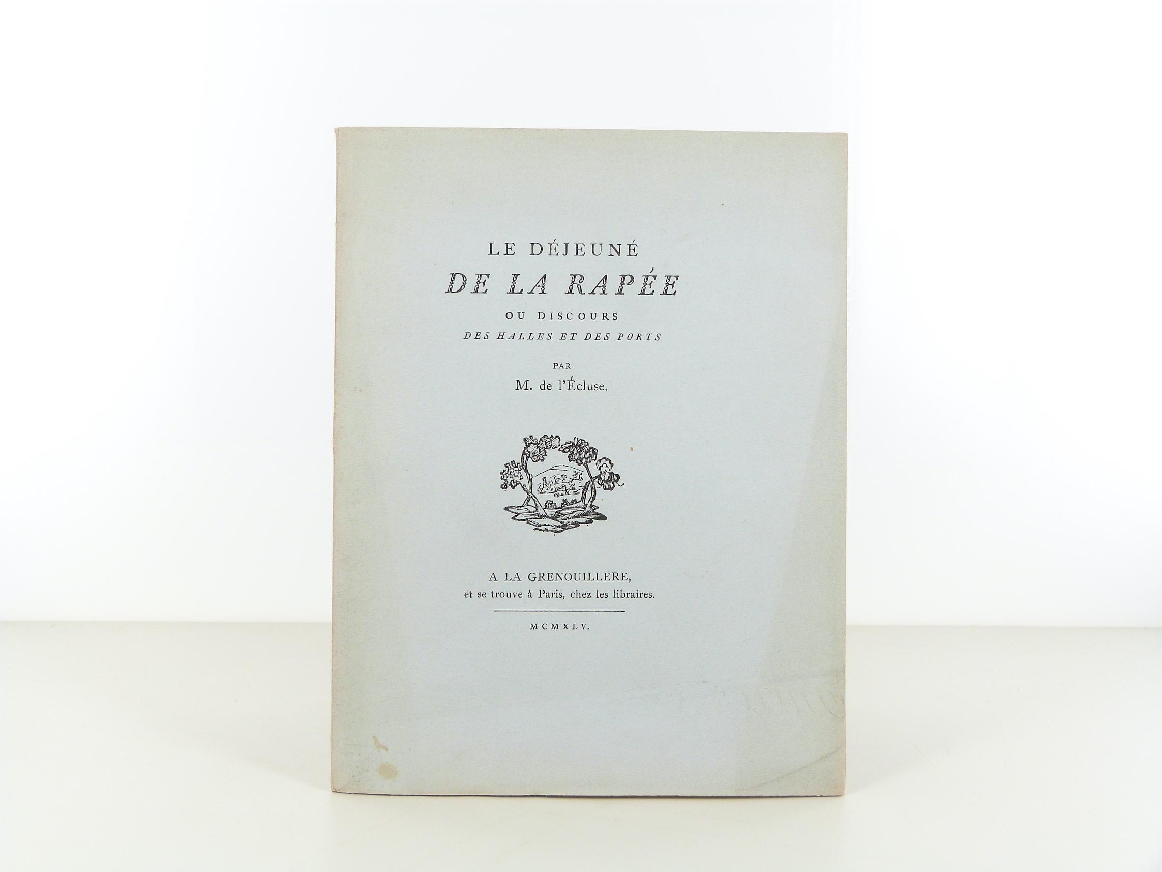 Le déjeuné de La Rapée de M. de L'Écluse