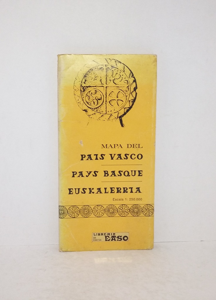 Mapa del Pais Vasco - Pays Basque - Euskalerria