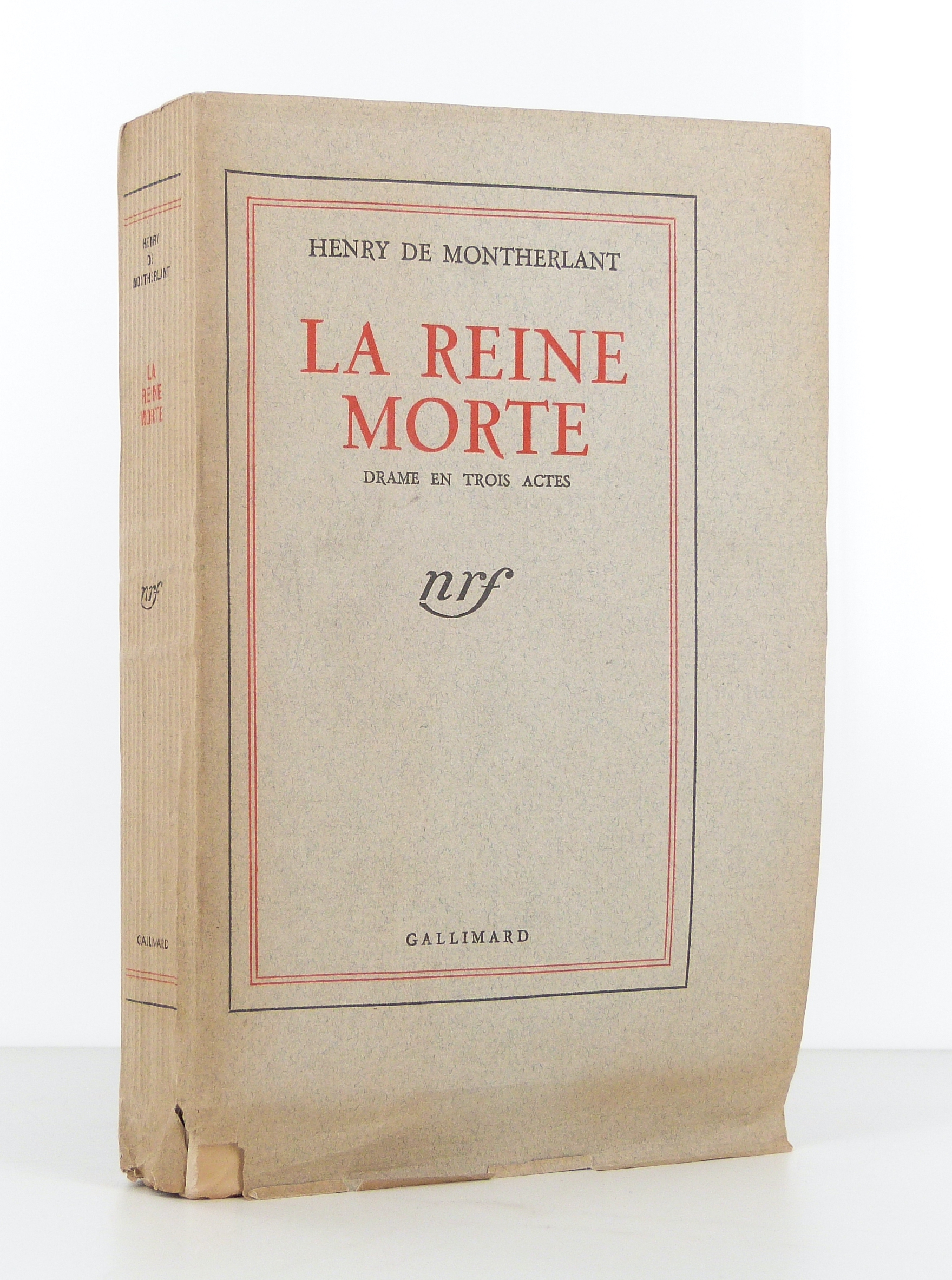 La reine Morte ou comment on tue les femmes. Drame en trois actes.