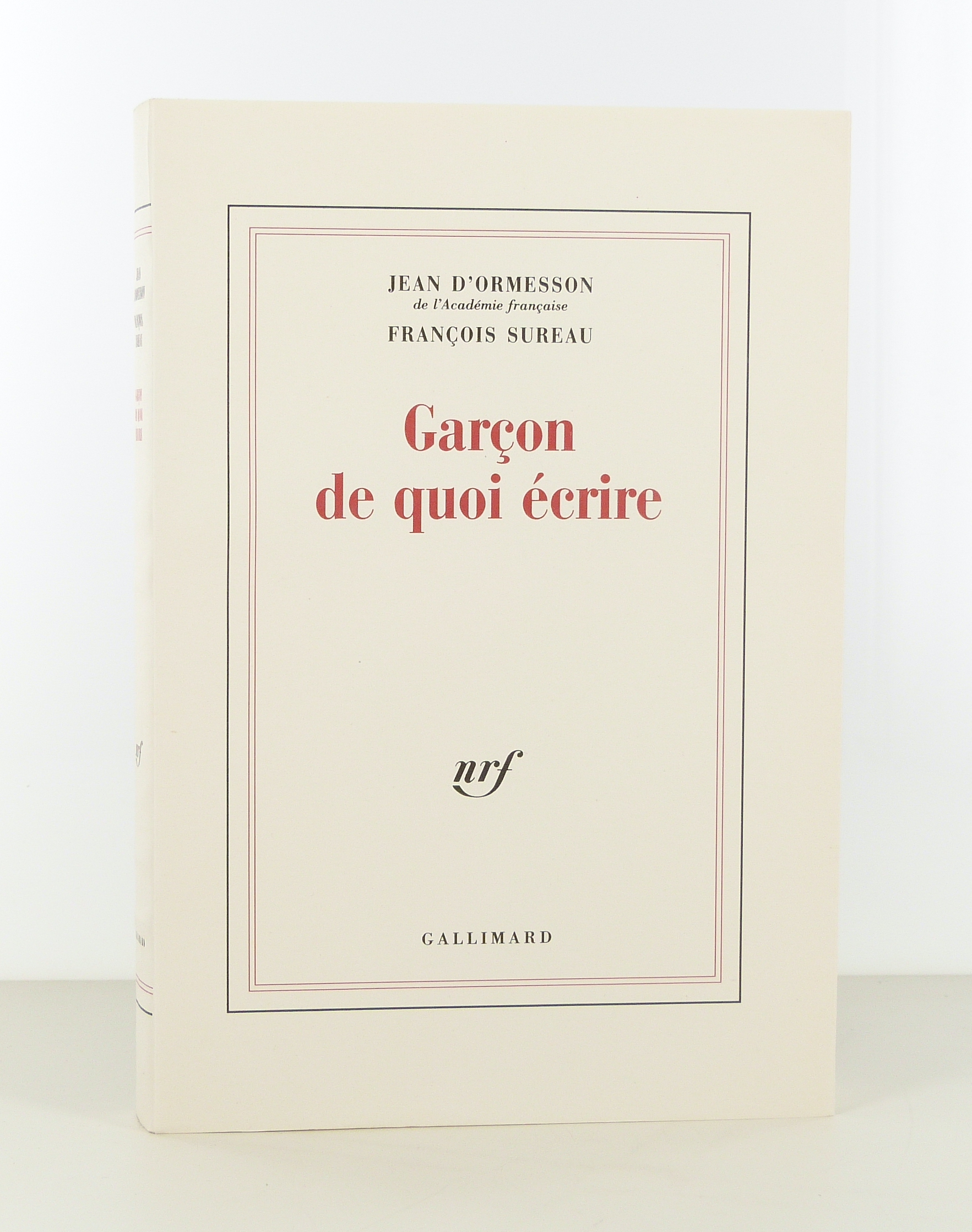 Garçon de quoi écrire