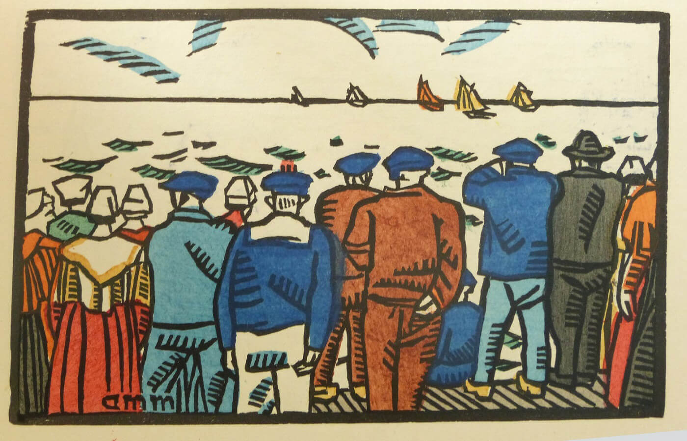 Le Peuple de la Mer. La Barque.