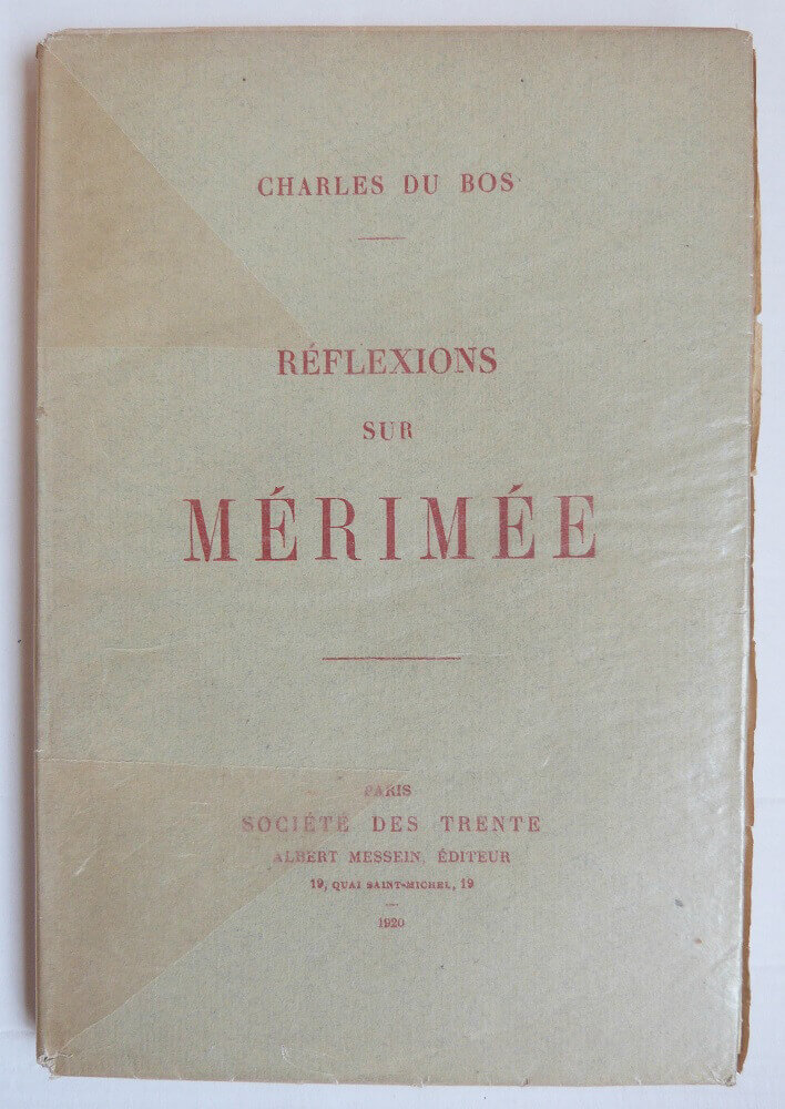 Réflexions sur Mérimée