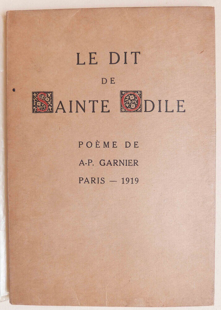 Le dit de Sainte Odile