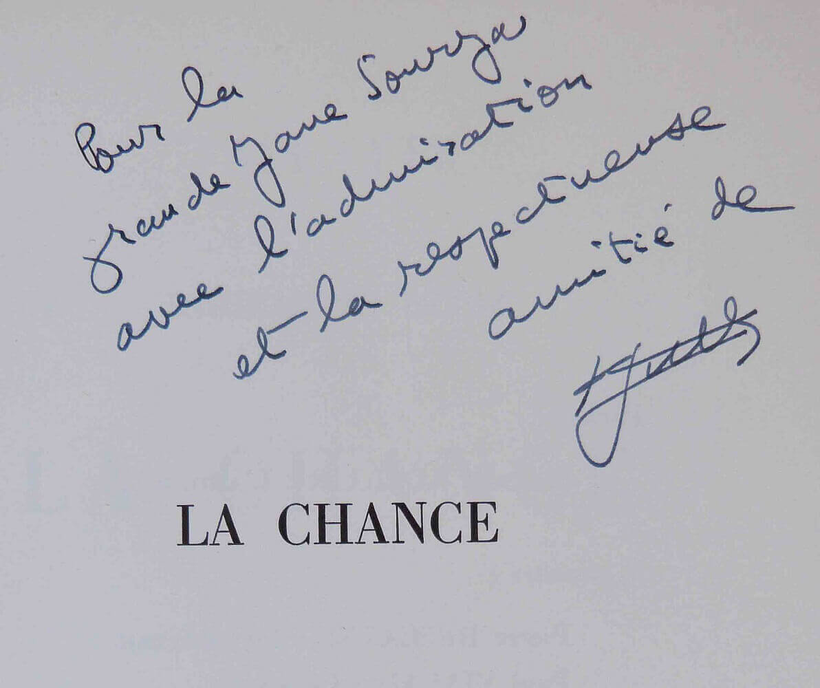 La chance, notes et maximes