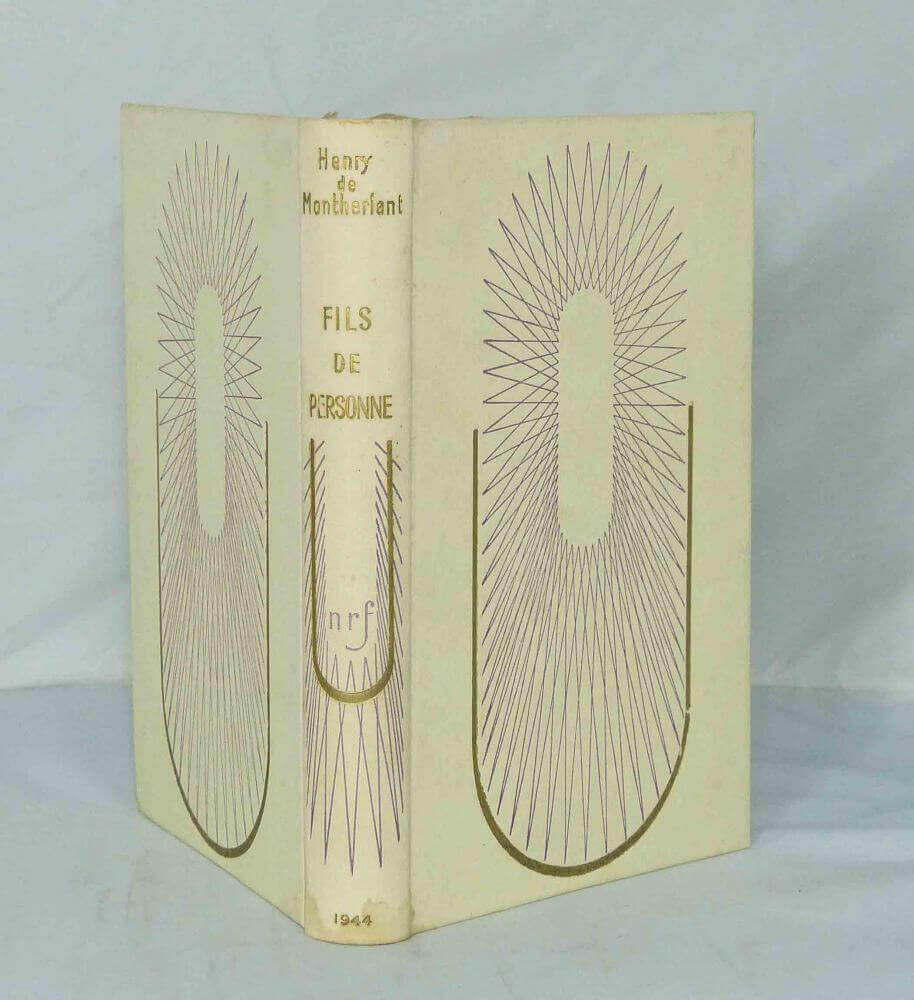 Fils de personne, drame en quatre actes. Librairie KOEGUI