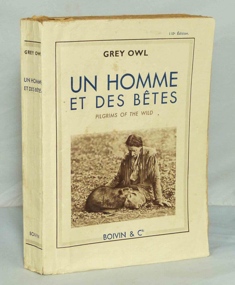 Un homme et des bêtes.