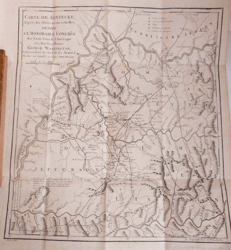 Histoire de Kentucke, nouvelle colonie à l'ouest de la Virginie.
