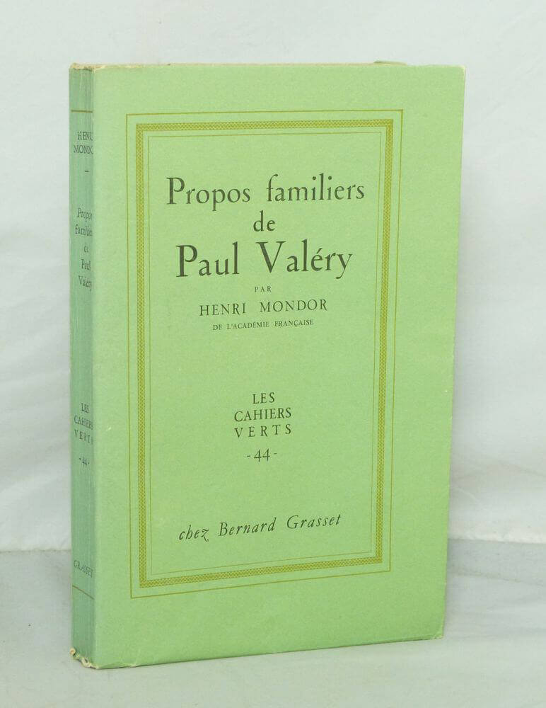 Propos familiers de Paul Valéry 