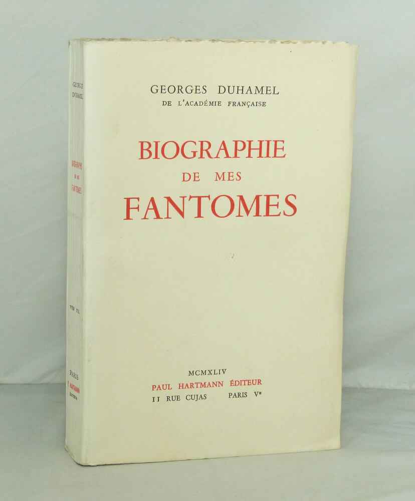 Biographie de mes fantômes