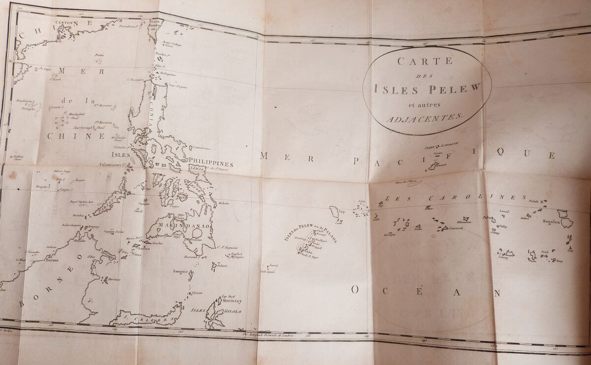 Relation des îles Pelew, situées dans la partie occidentale de l'Océan Pacifique