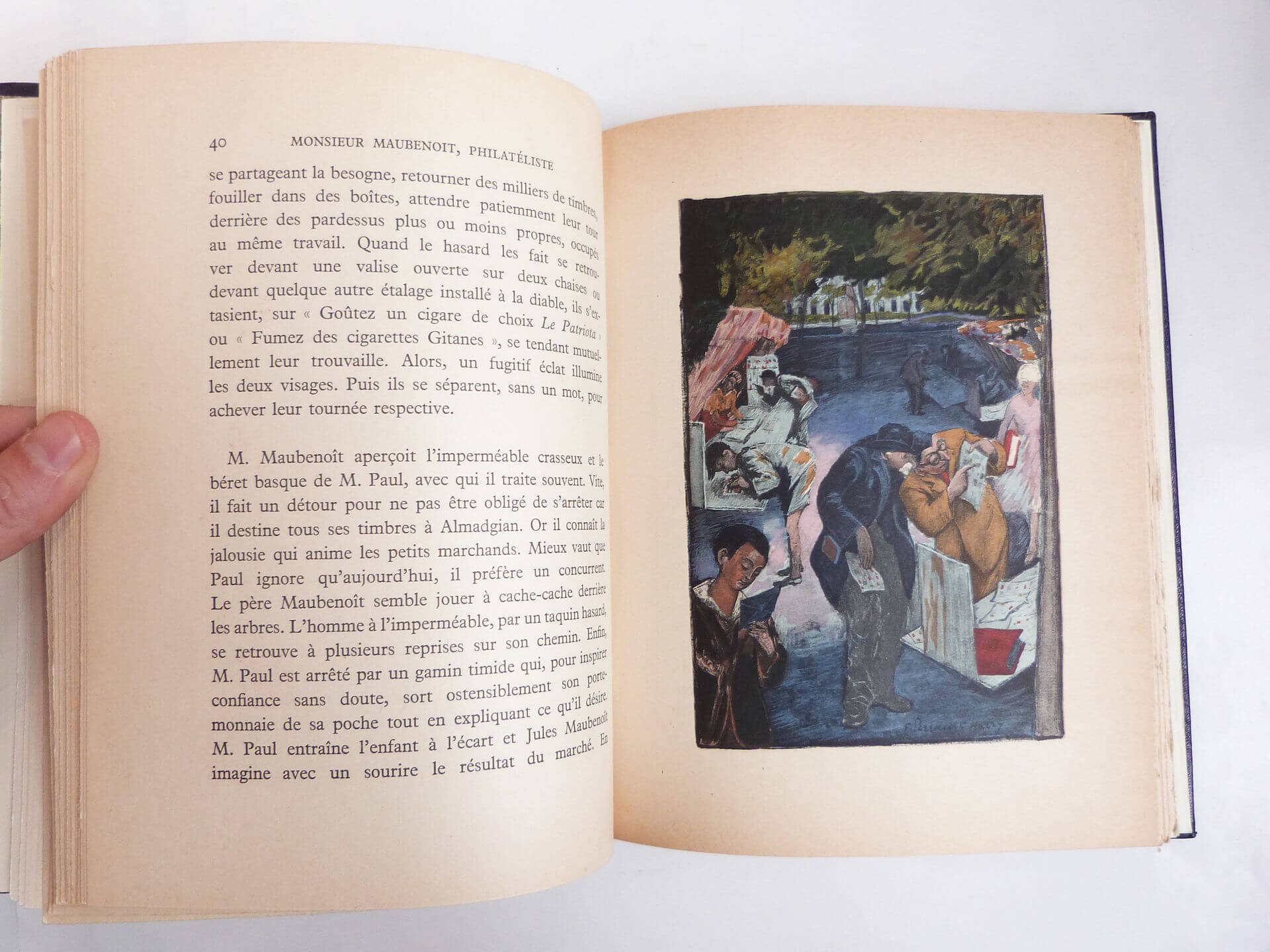 Monsieur Maubenoit philatéliste