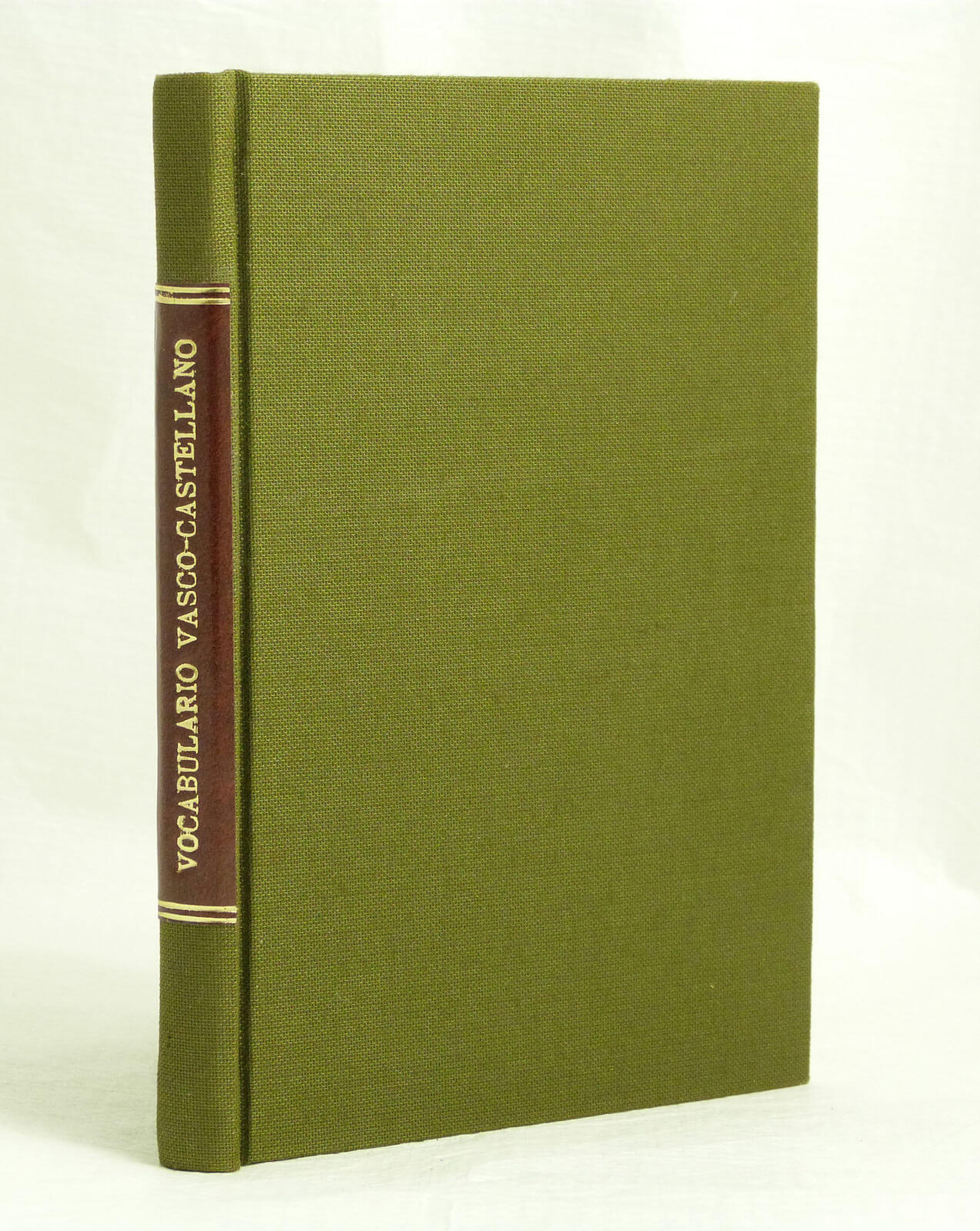Diccionario manual ó vocabulario vasco-castellano.