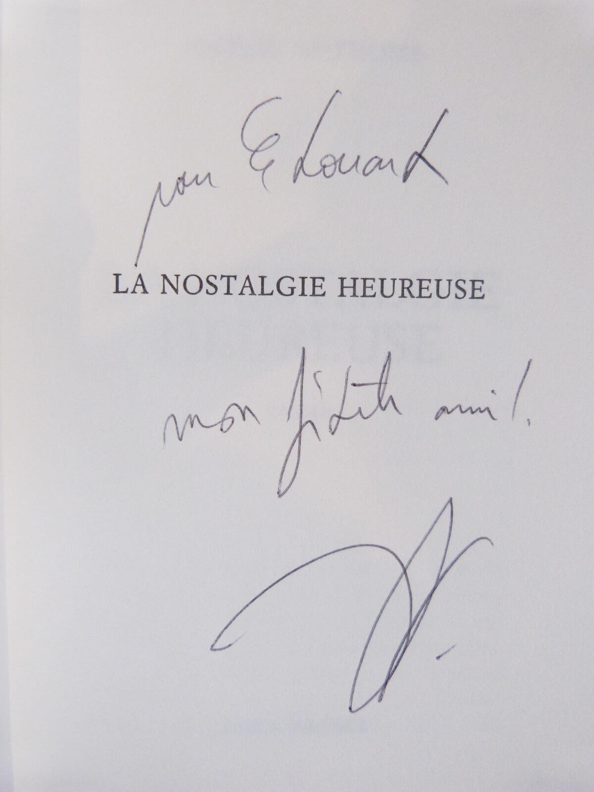 La nostalgie heureuse