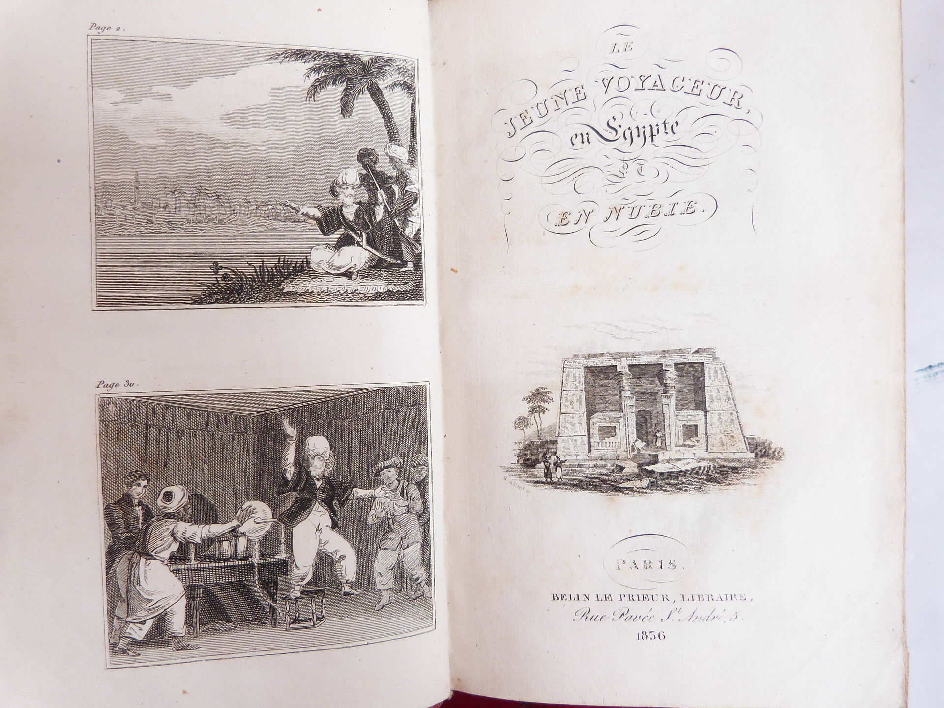 Le jeune voyageur en Egypte et en Nubie,