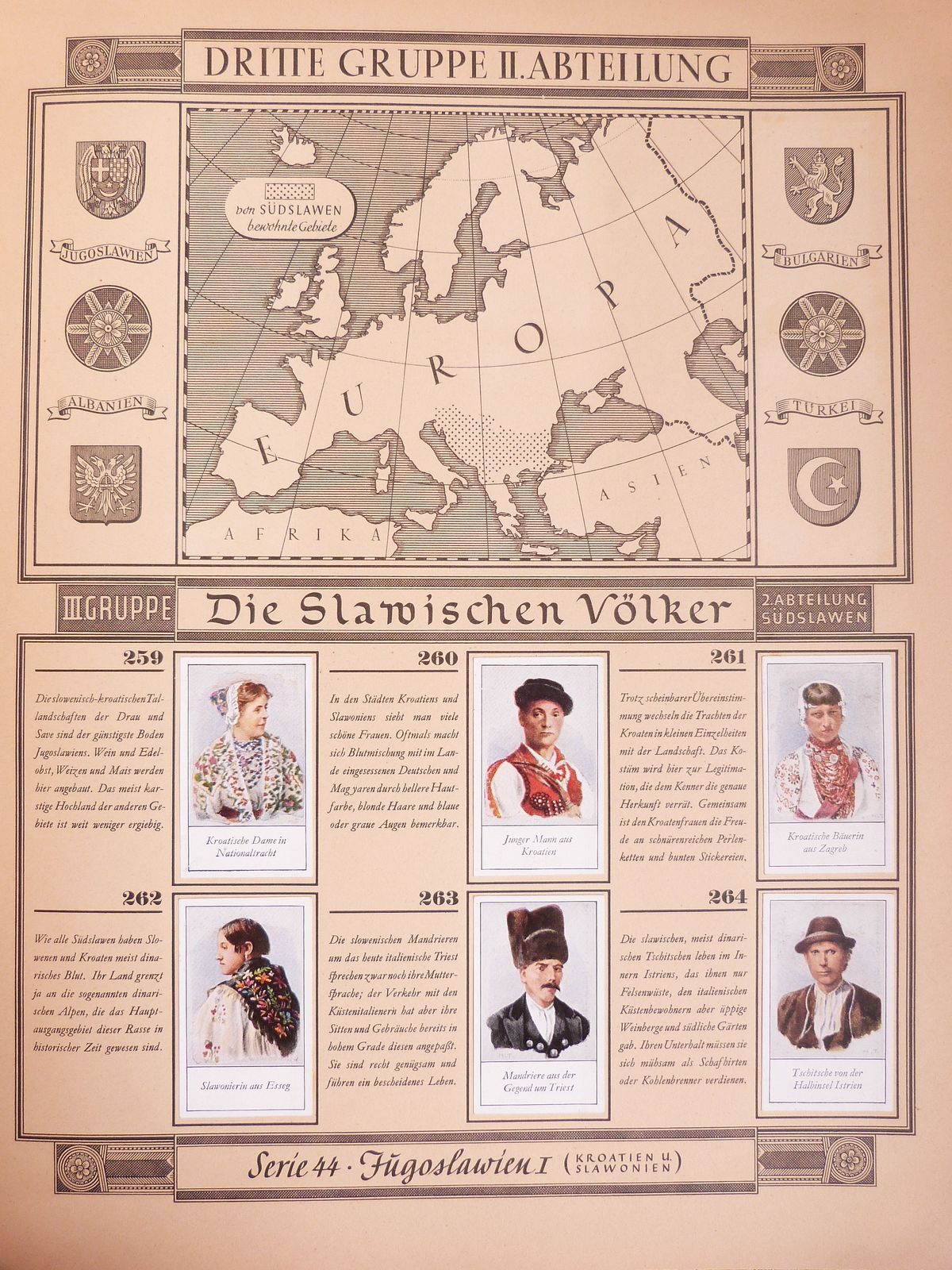 Die Volker Europas. Pin beitrag zur rassenkunde. - Librairie KOEGUI