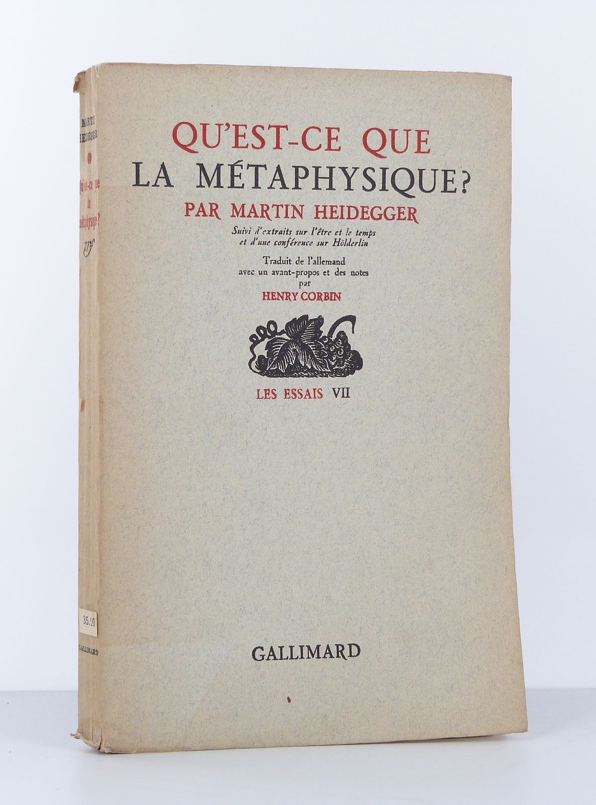 Qu'est-ce que la métaphysique?