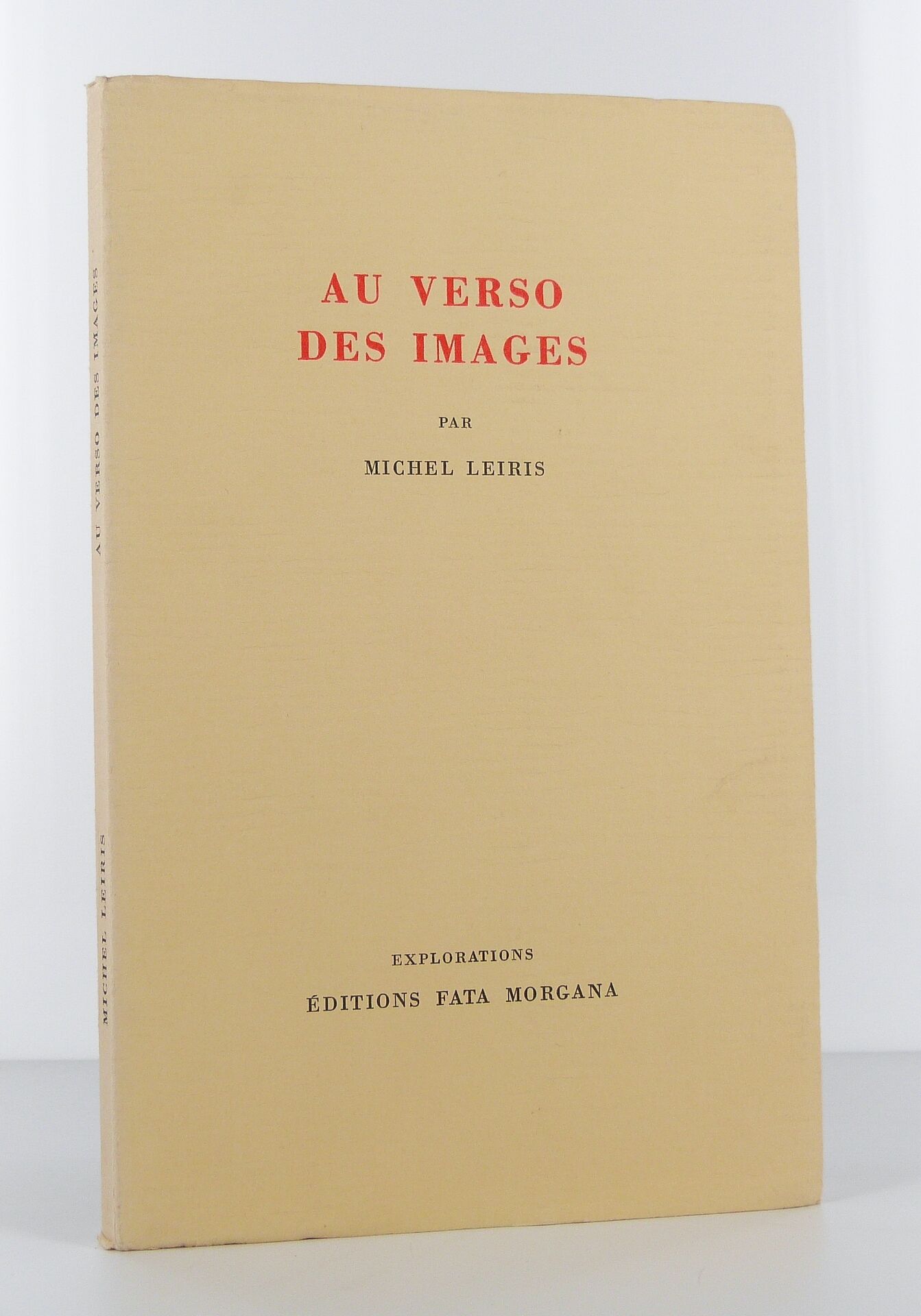 Au verso des images