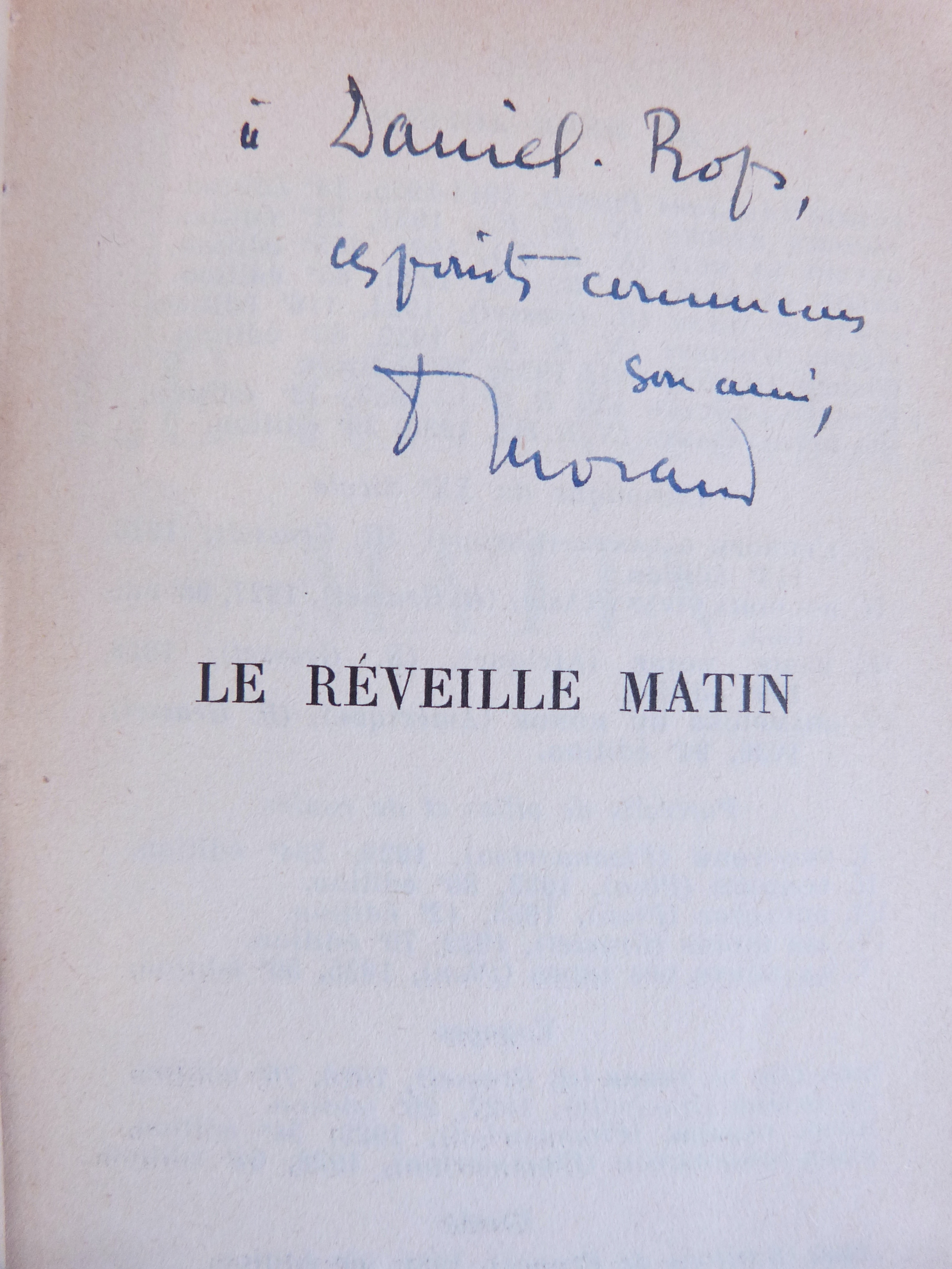Le réveille matin