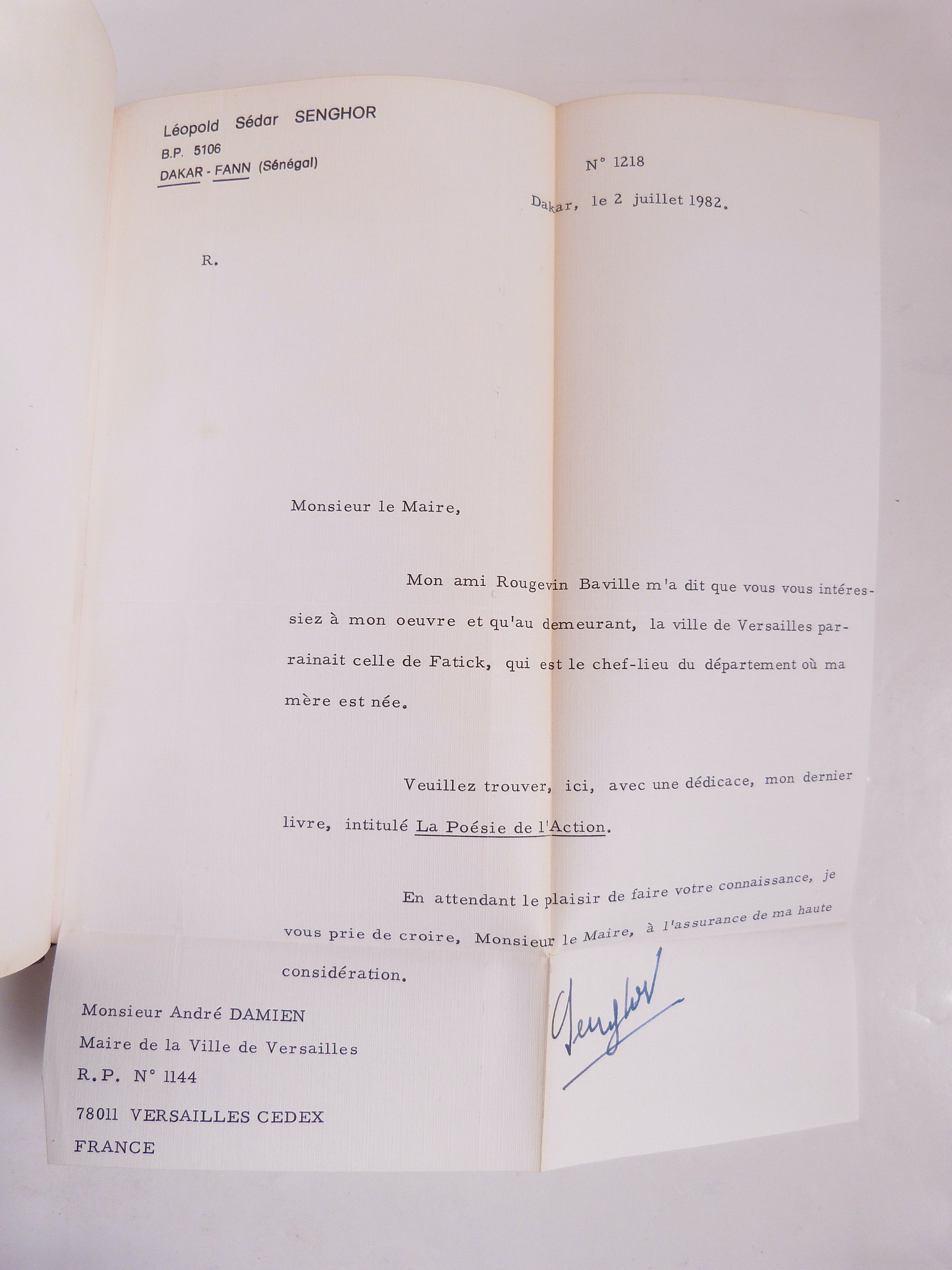 La Poésie de l'Action