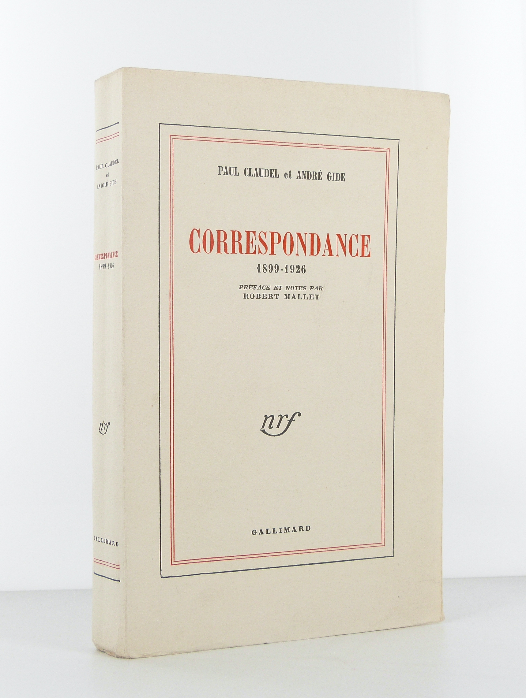 Correspondance 1899-1926