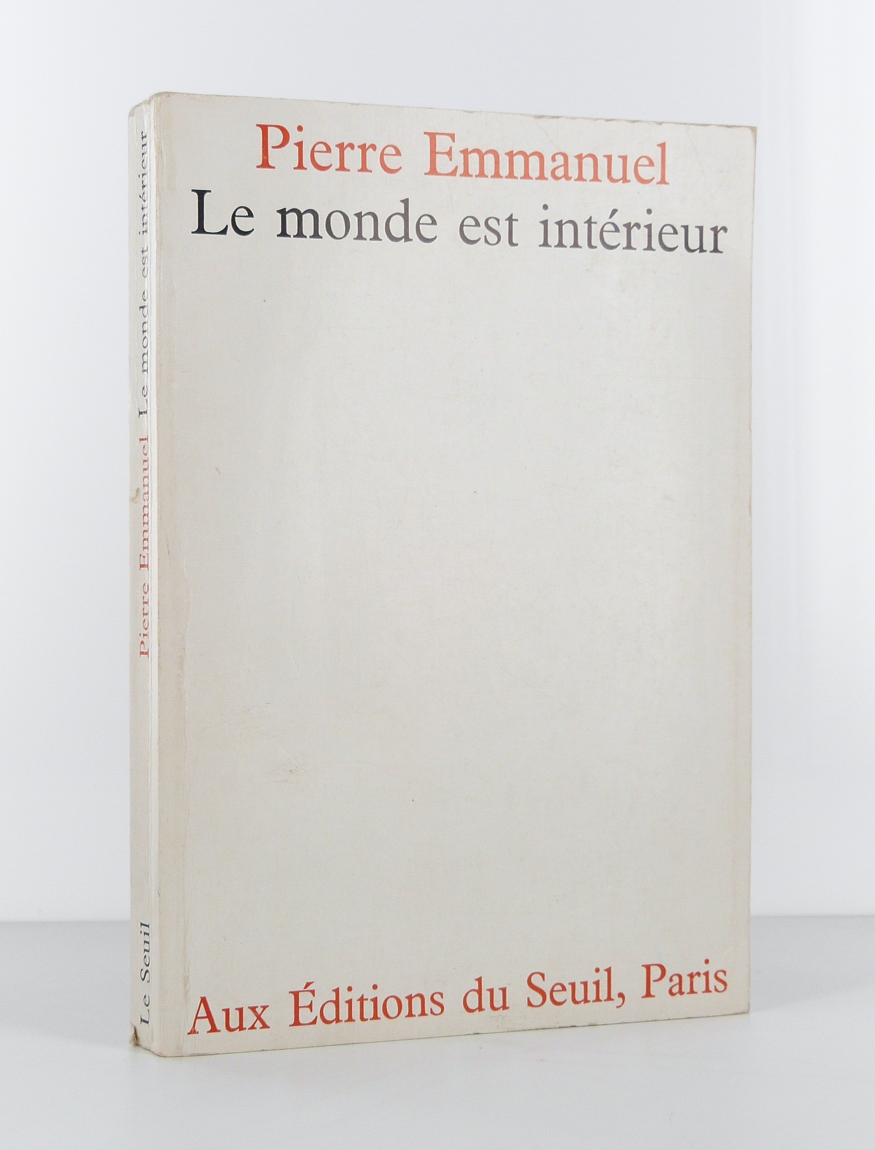 Le monde est intérieur