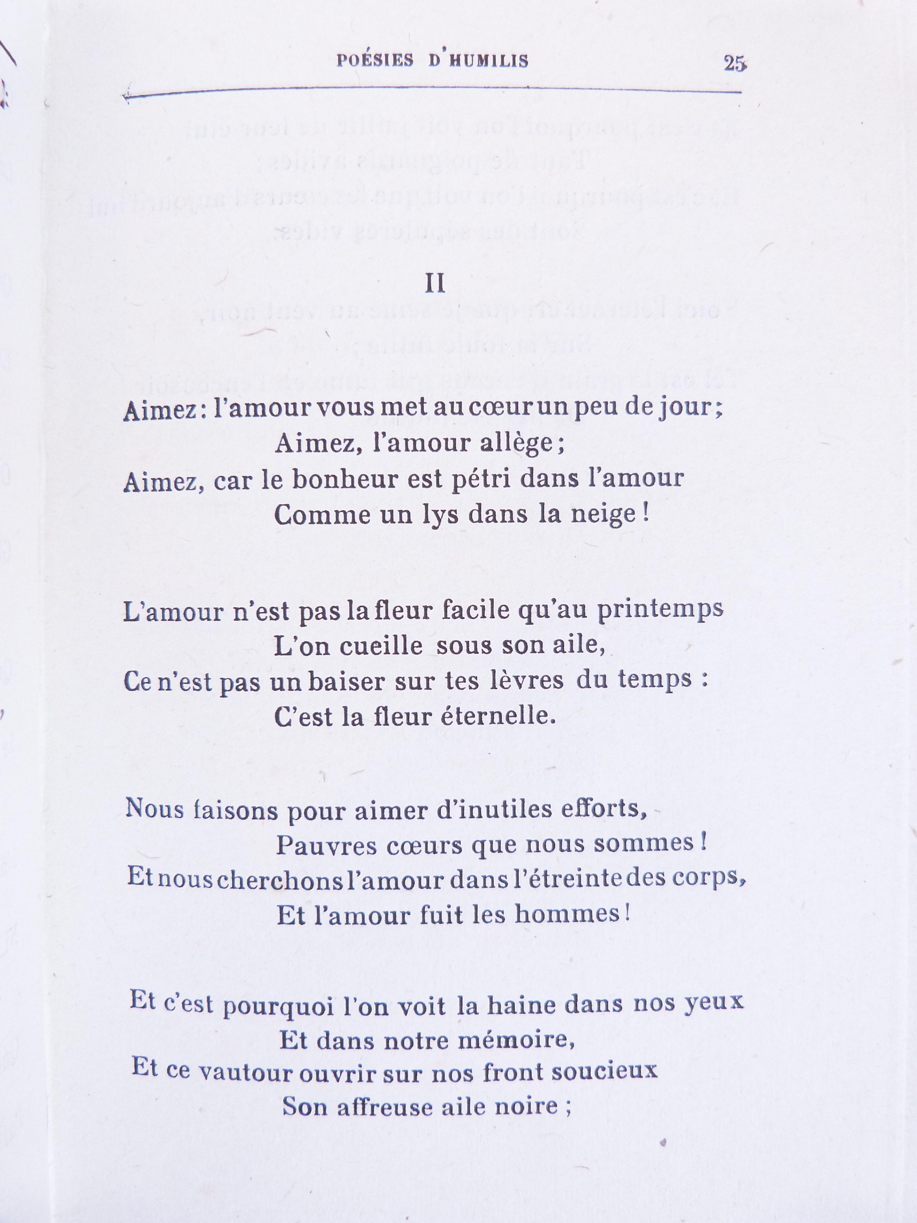 Poésies d’Humilis et vers inédits