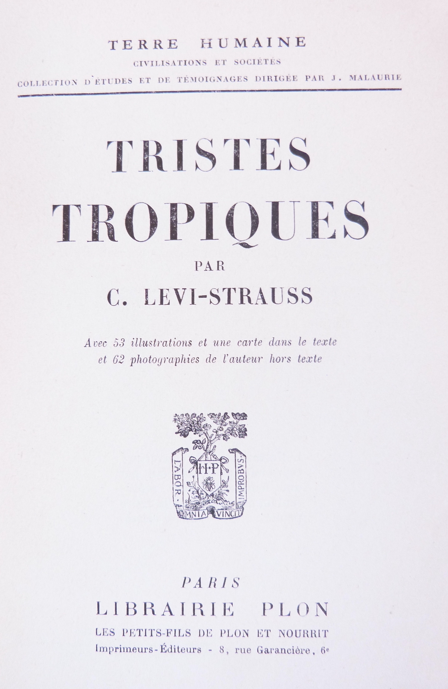 Tristes Tropiques