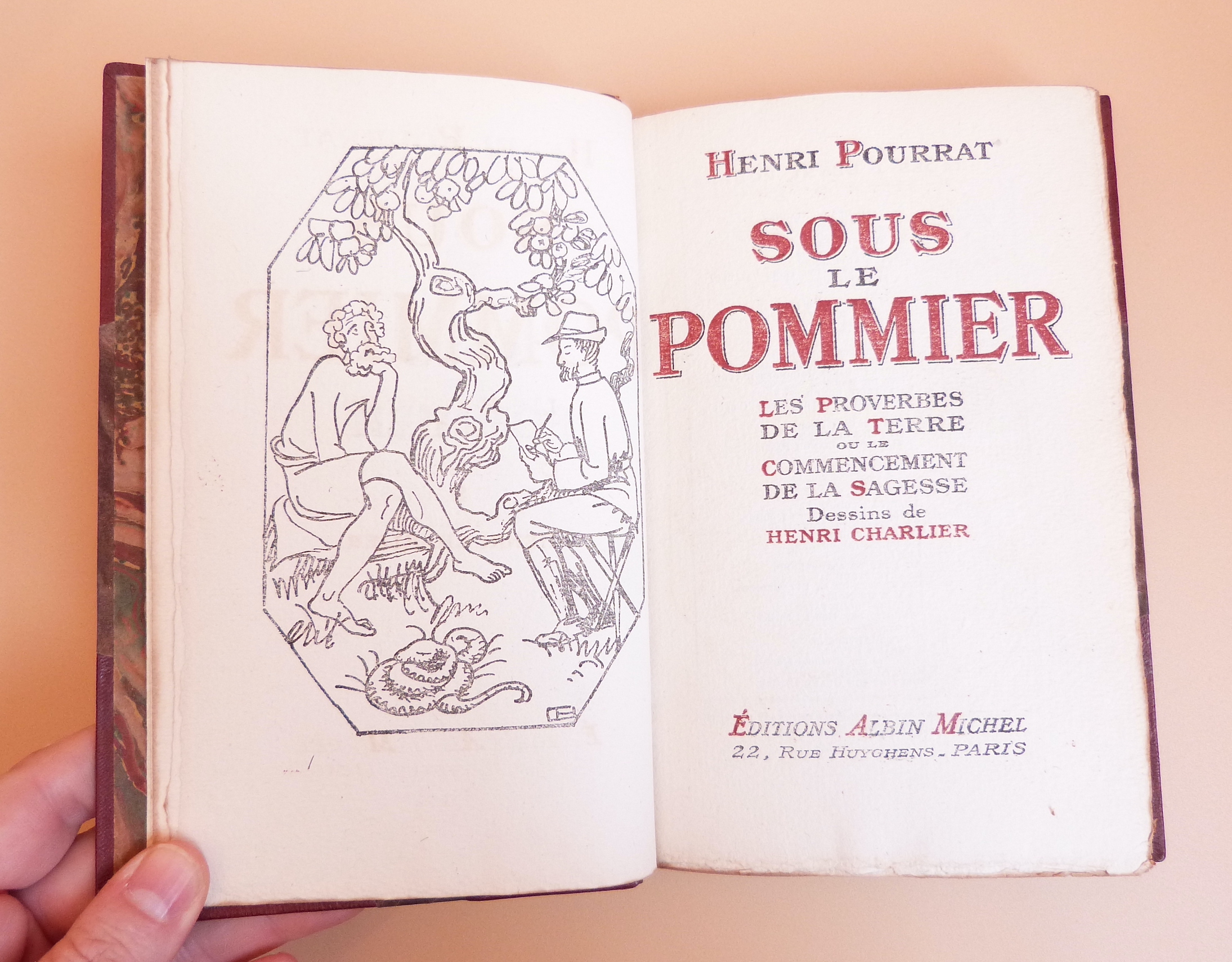 Sous le pommier