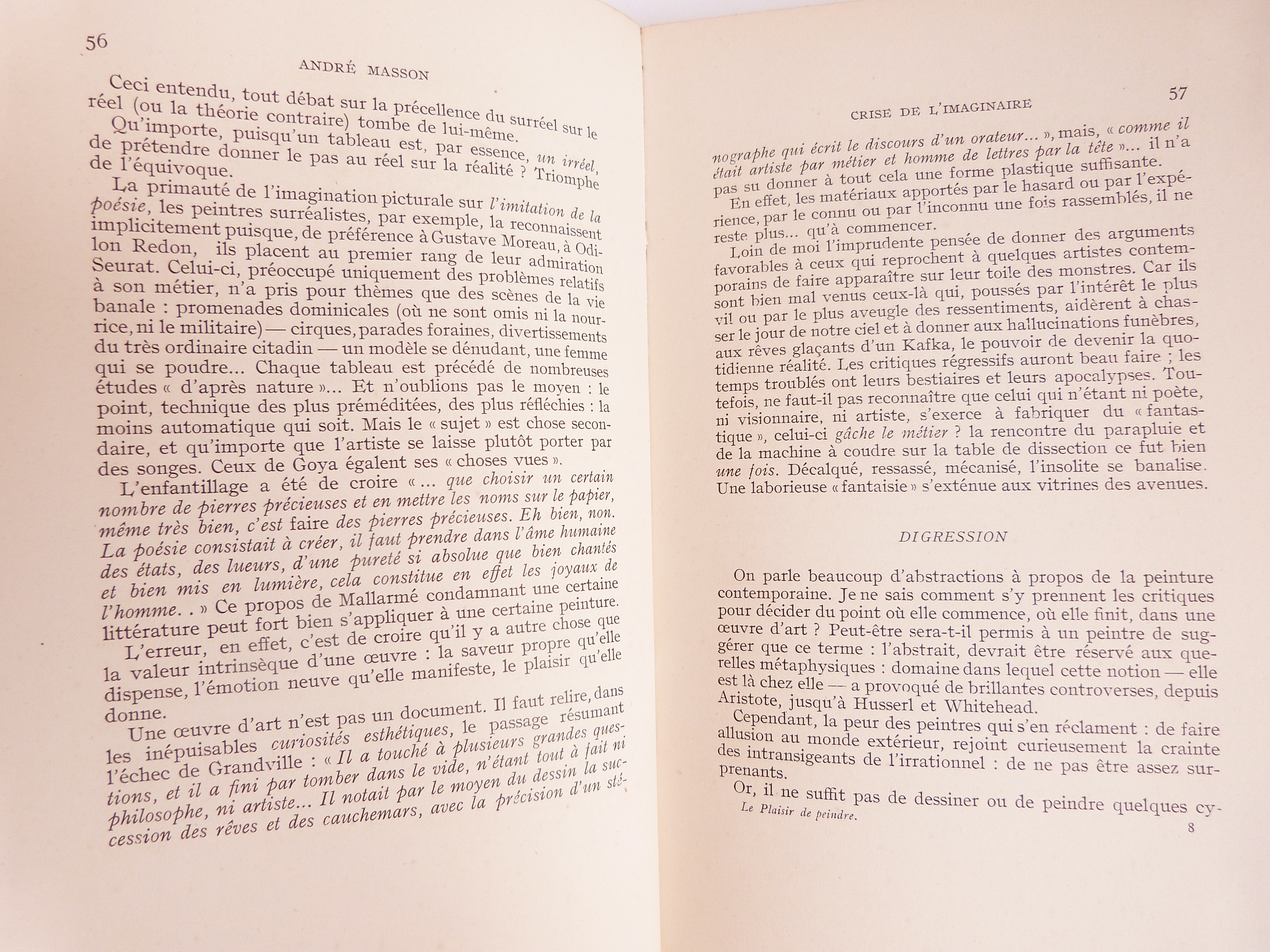 Le plaisir de peindre