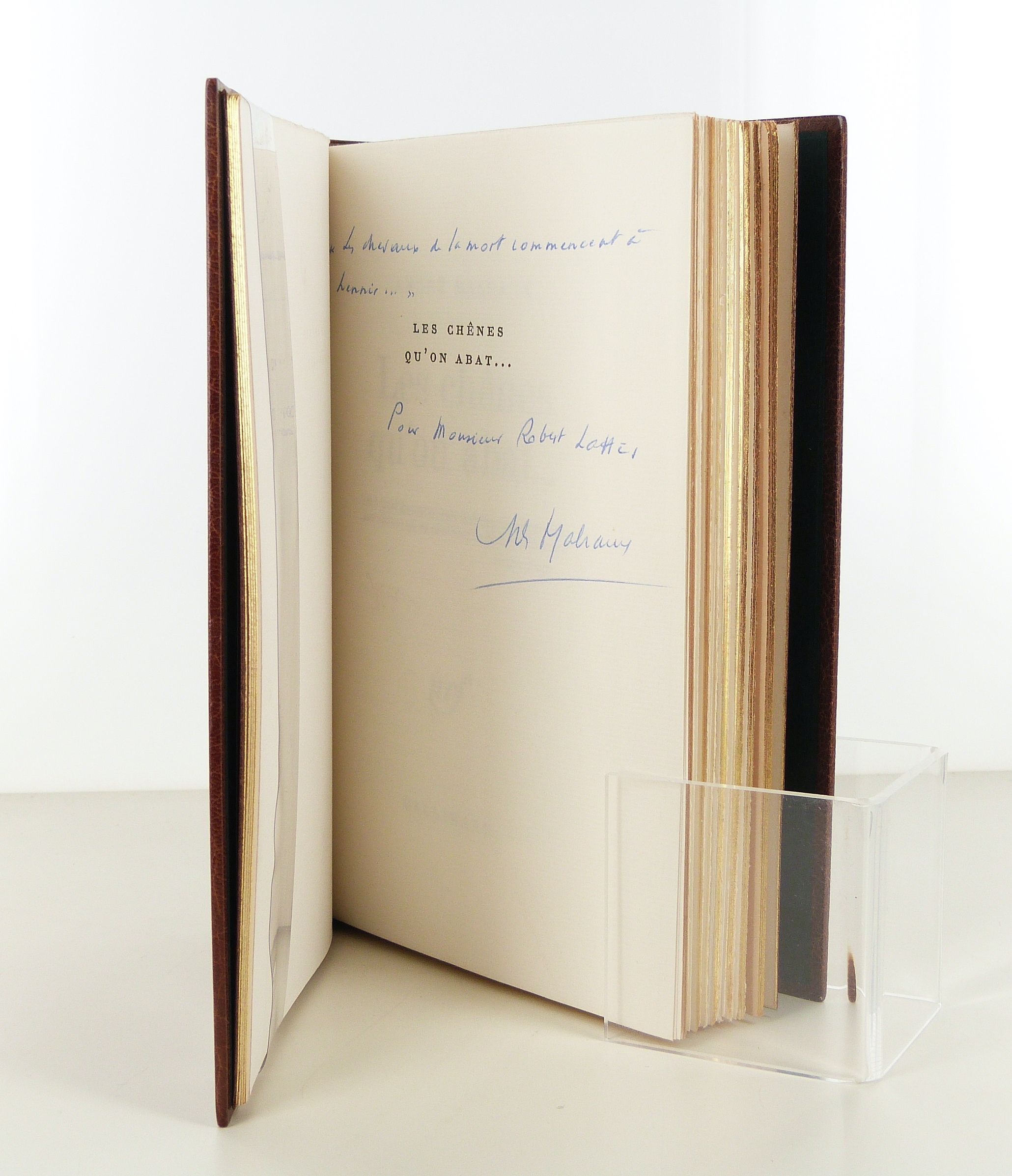 Les Chênes qu'on abat...